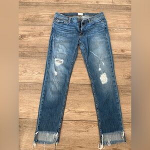 Hudson Jeans Classic Blue Straight Leg Denim
